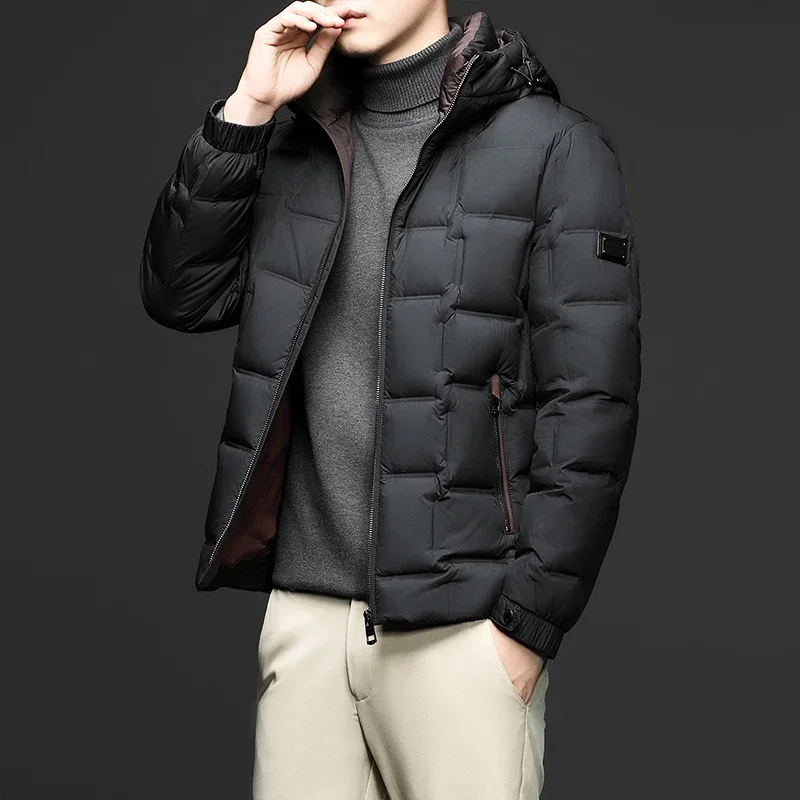 Jason - Doudoune Monogramme Stylée pour l'Hiver pour Hommes