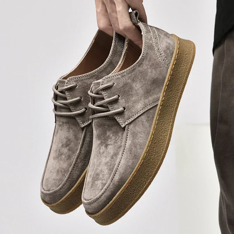 Sneakers en suède premium pour hommes - Projet Paris - Confortables, Stylées