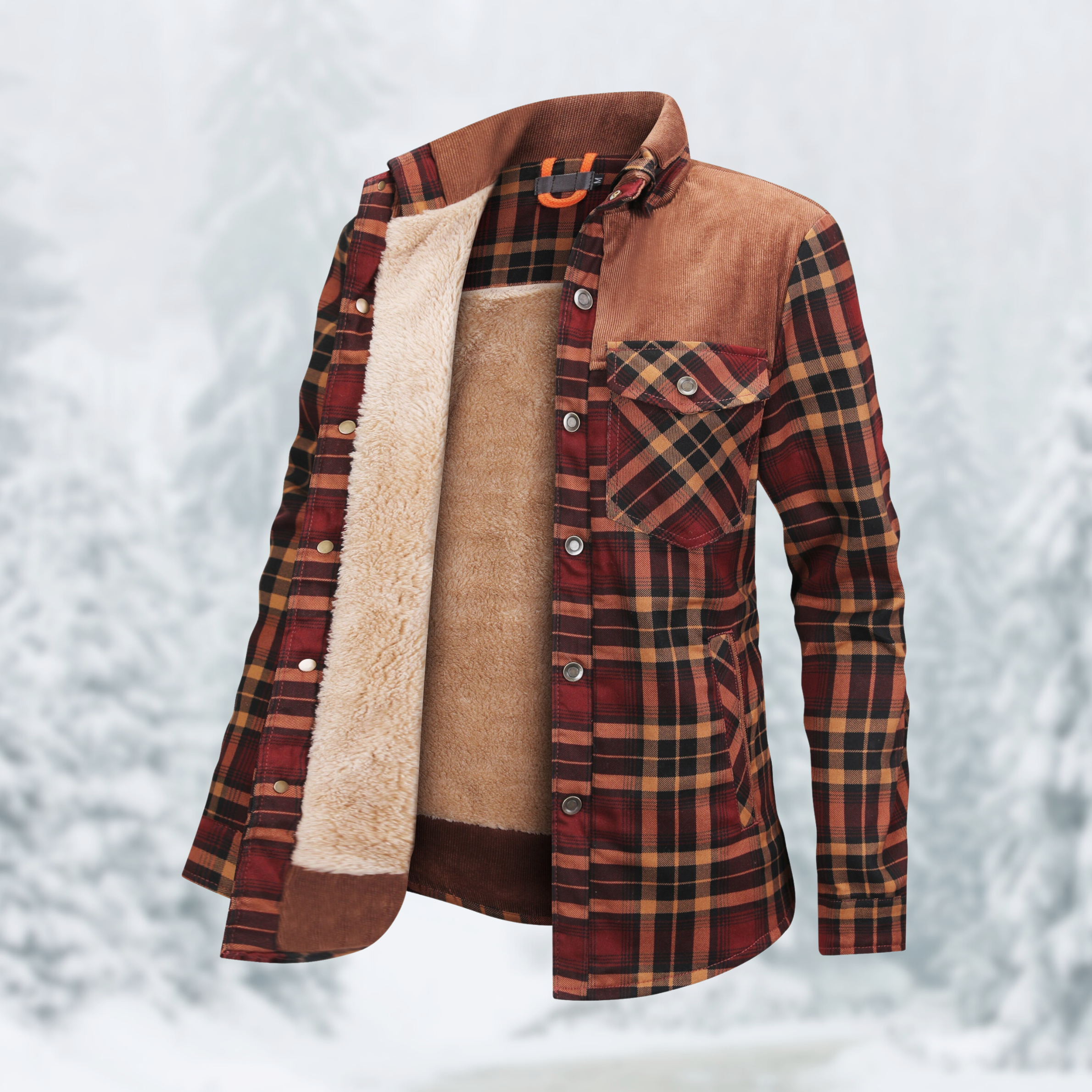 Ava - Manteau Flanelle Décontracté et Stylé d'Automne pour Femmes