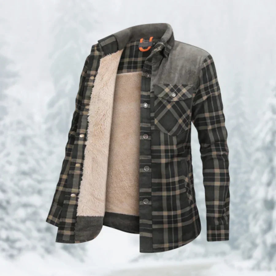 Ava - Manteau Flanelle Décontracté et Stylé d'Automne pour Femmes