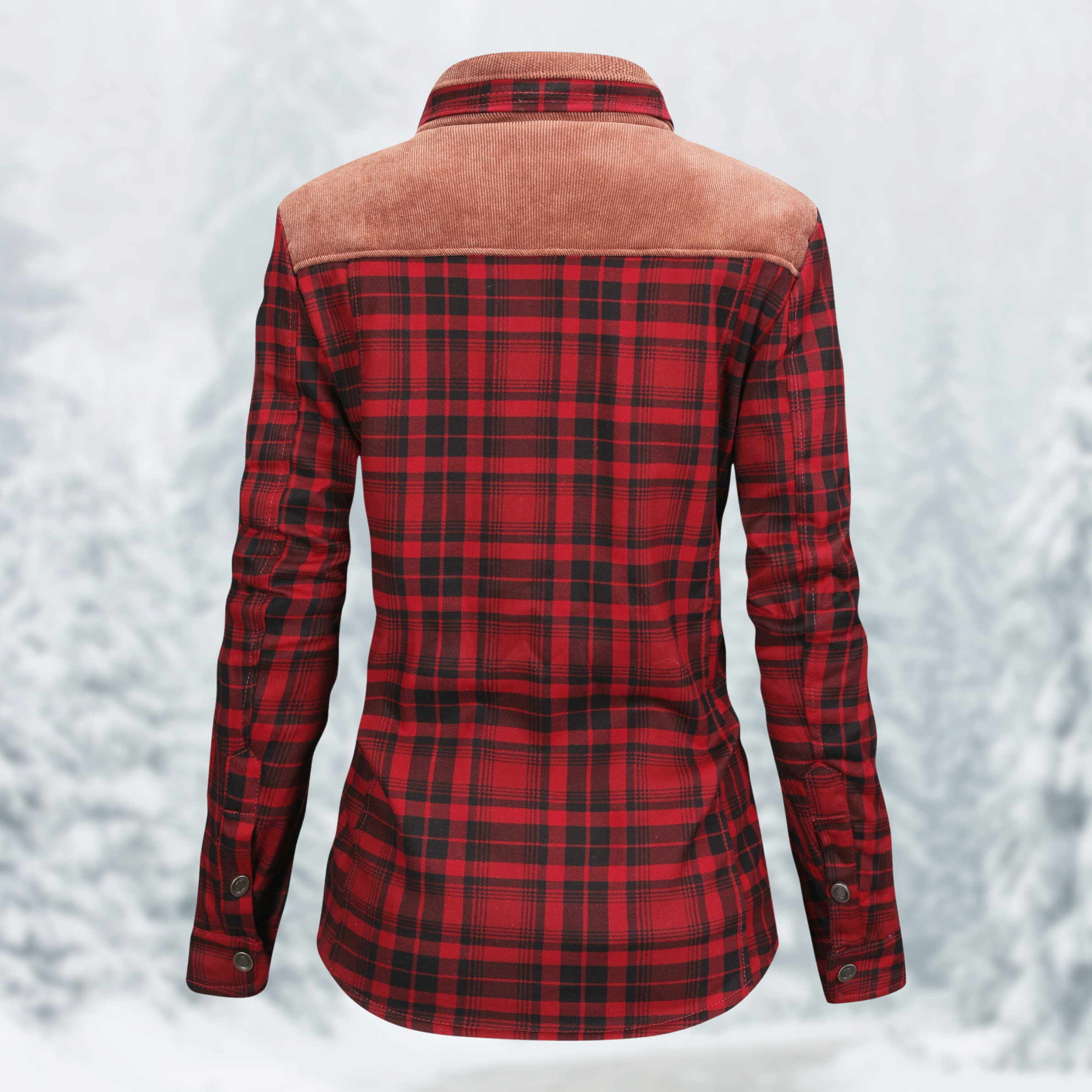 Ava - Manteau Flanelle Décontracté et Stylé d'Automne pour Femmes
