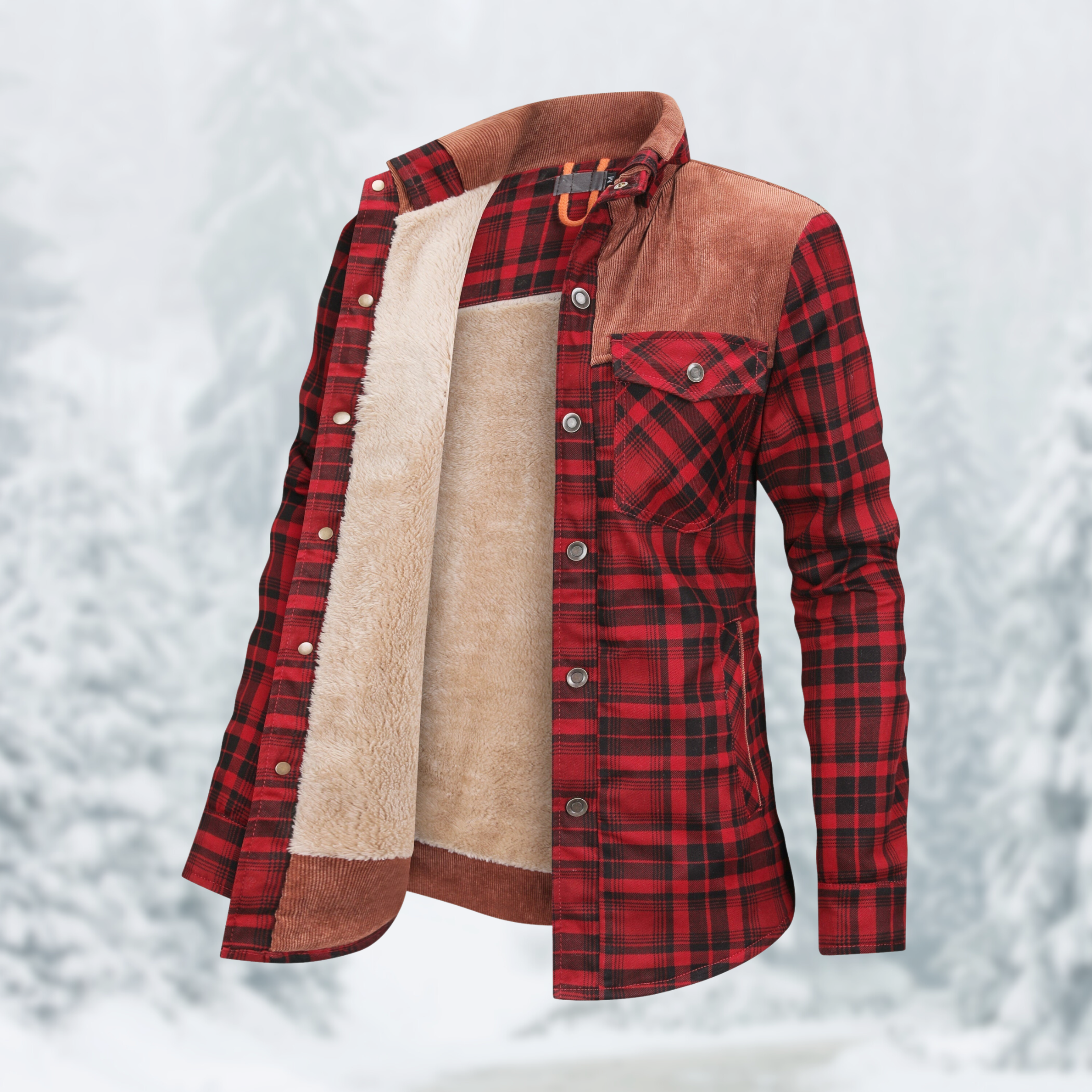 Ava - Manteau Flanelle Décontracté et Stylé d'Automne pour Femmes