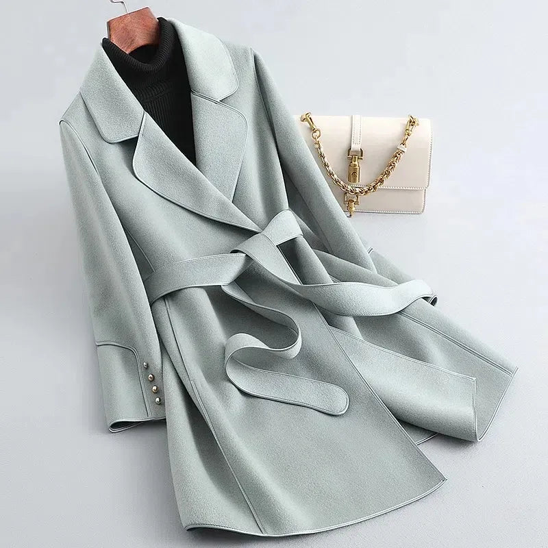 Sophie - Trench-Coat en Laine pour Femmes