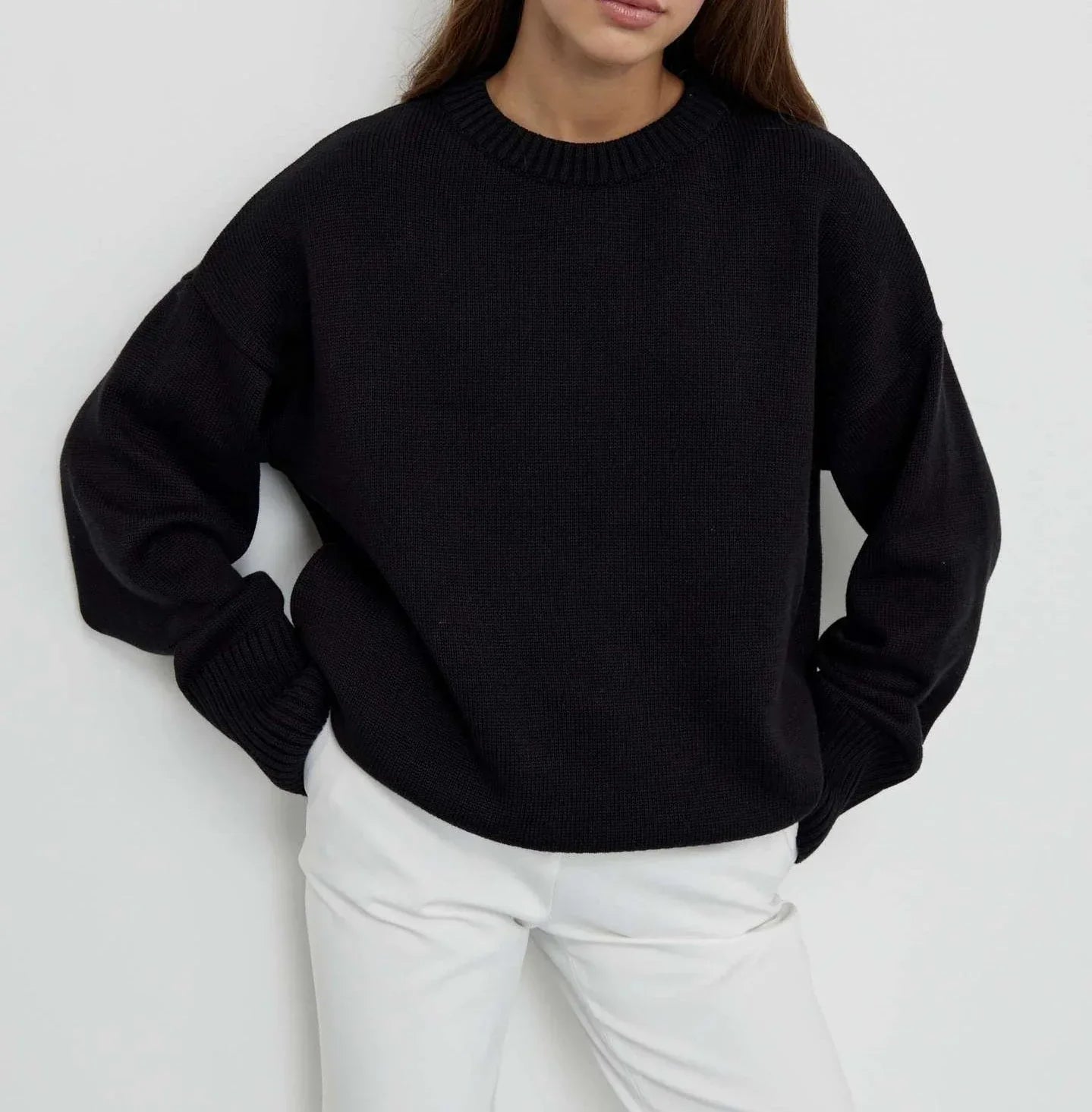 Pull Tricoté Doux et Chaud pour Femmes