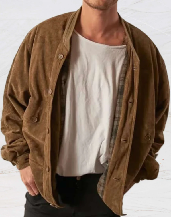 Veste Boutonnée Vintage pour Hommes