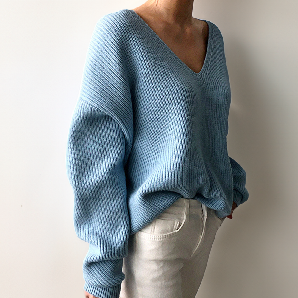 Julia - Pull Doux Tricoté Élégant et Confortable pour l'Automne pour Femmes