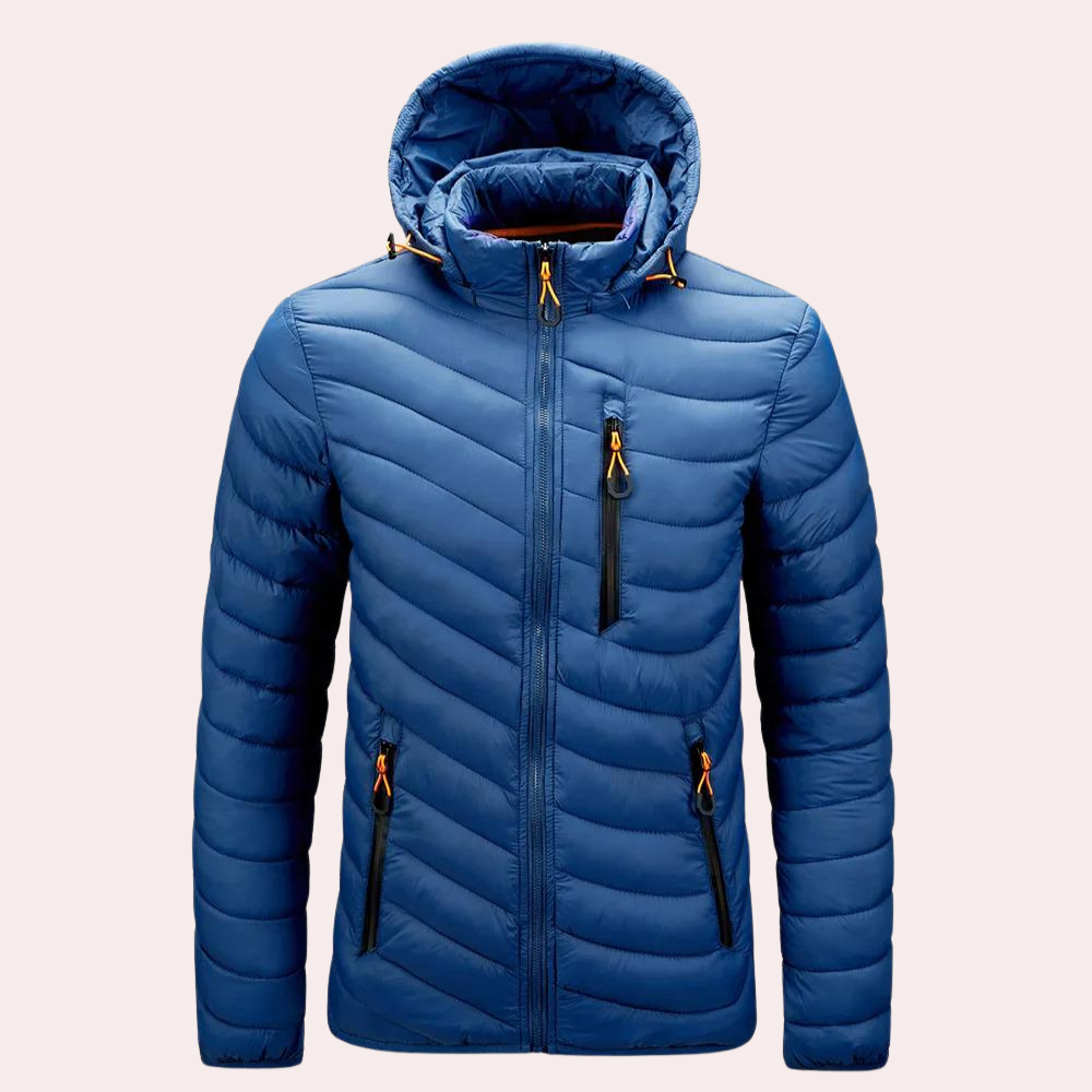 BERNARD - Veste à Capuche Légère pour Hommes