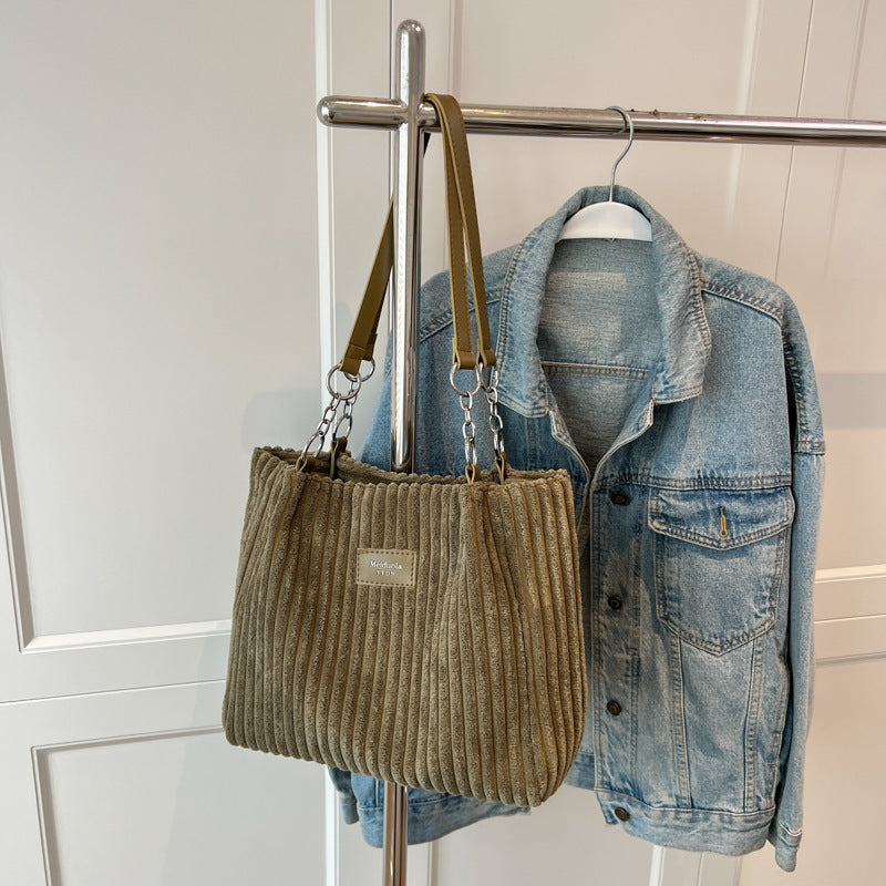Sac à Épaule Spacieux et Durable pour Femmes