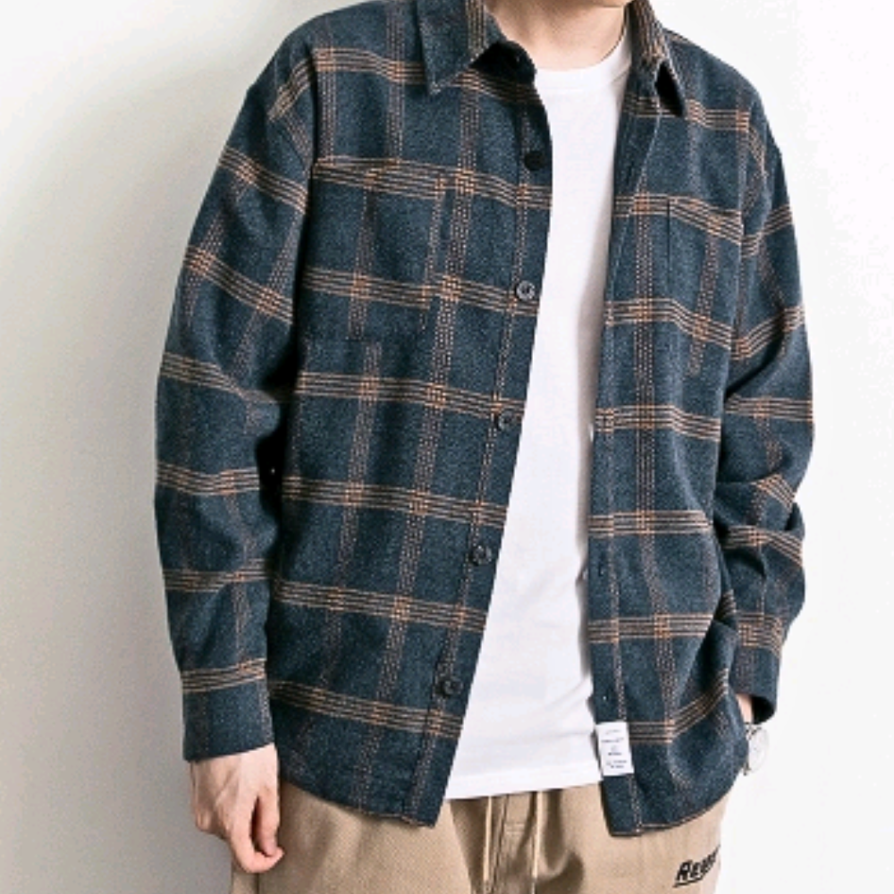 BOBBY - Veste à Carreaux d'Hiver pour Hommes
