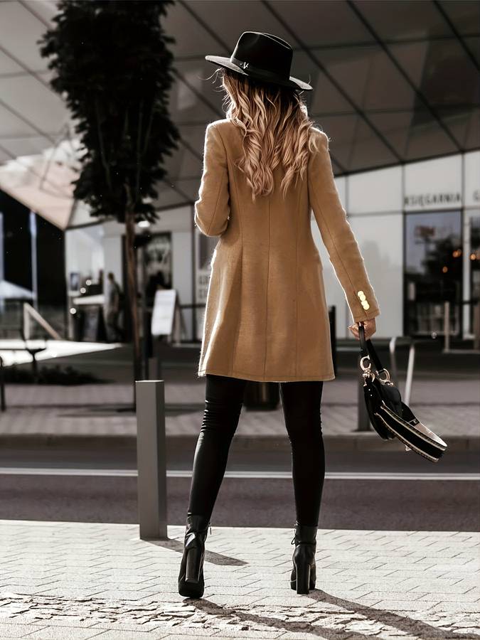 Kyra - Manteau Croisé pour Femmes
