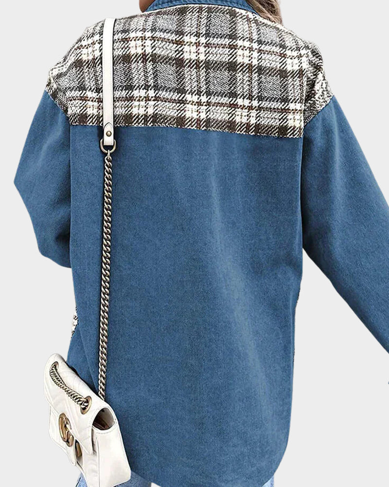 Angel - Veste en Jean Tendance pour Femmes Automne