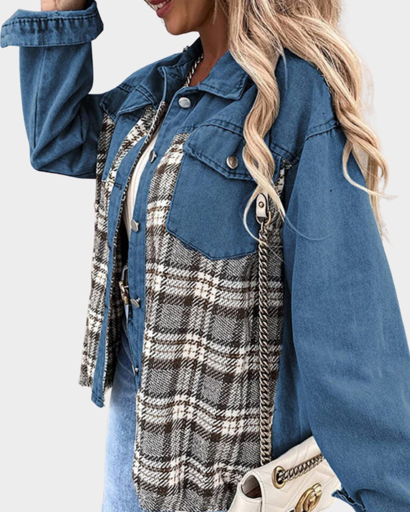 Angel - Veste en Jean Tendance pour Femmes Automne