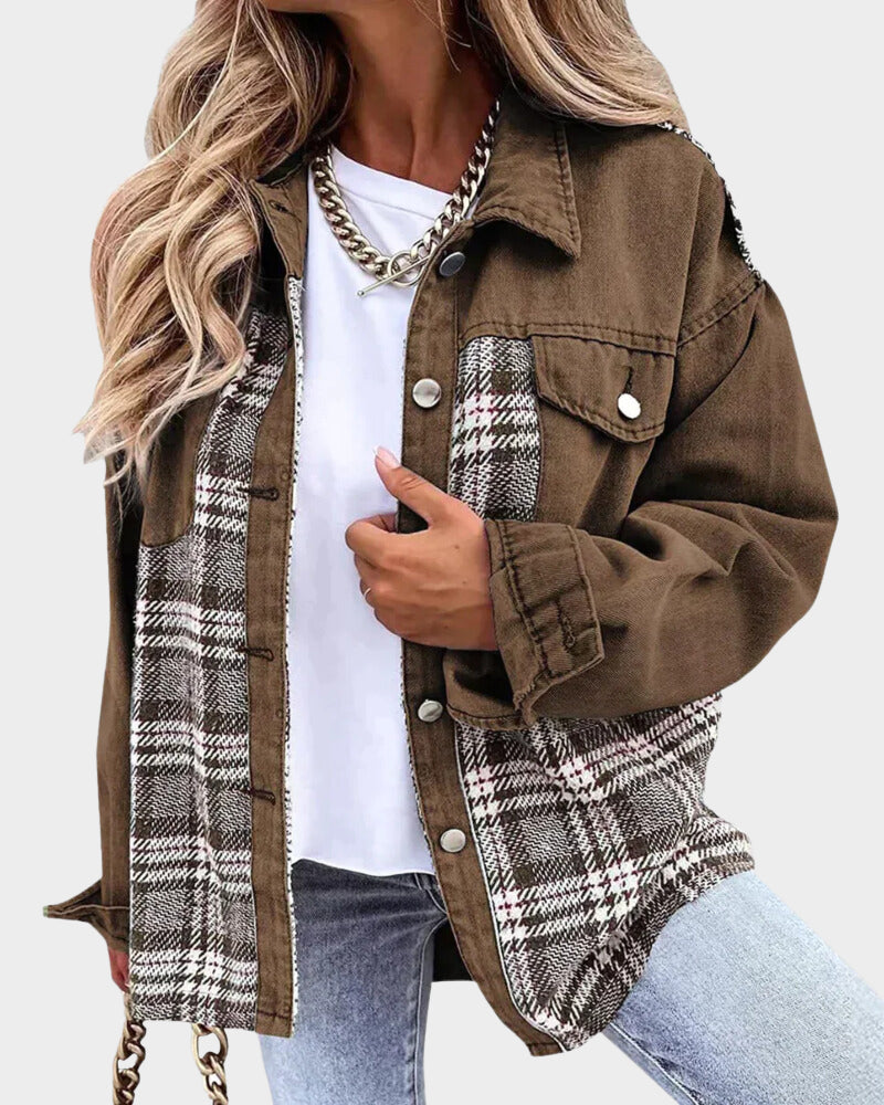 Angel - Veste en Jean Tendance pour Femmes Automne