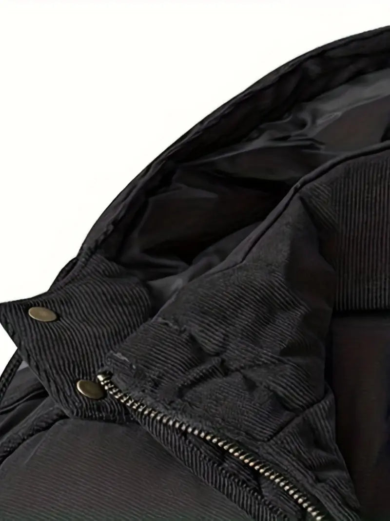 Alpha | Veste d'hiver élégante pour hommes avec capuche et poches