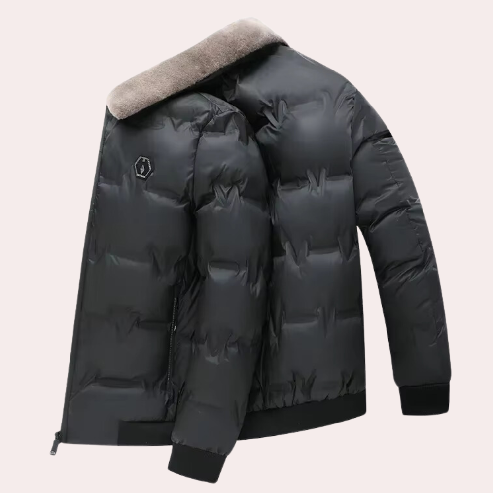 JUSTIN - Veste d'Hiver Chaleureuse pour Hommes