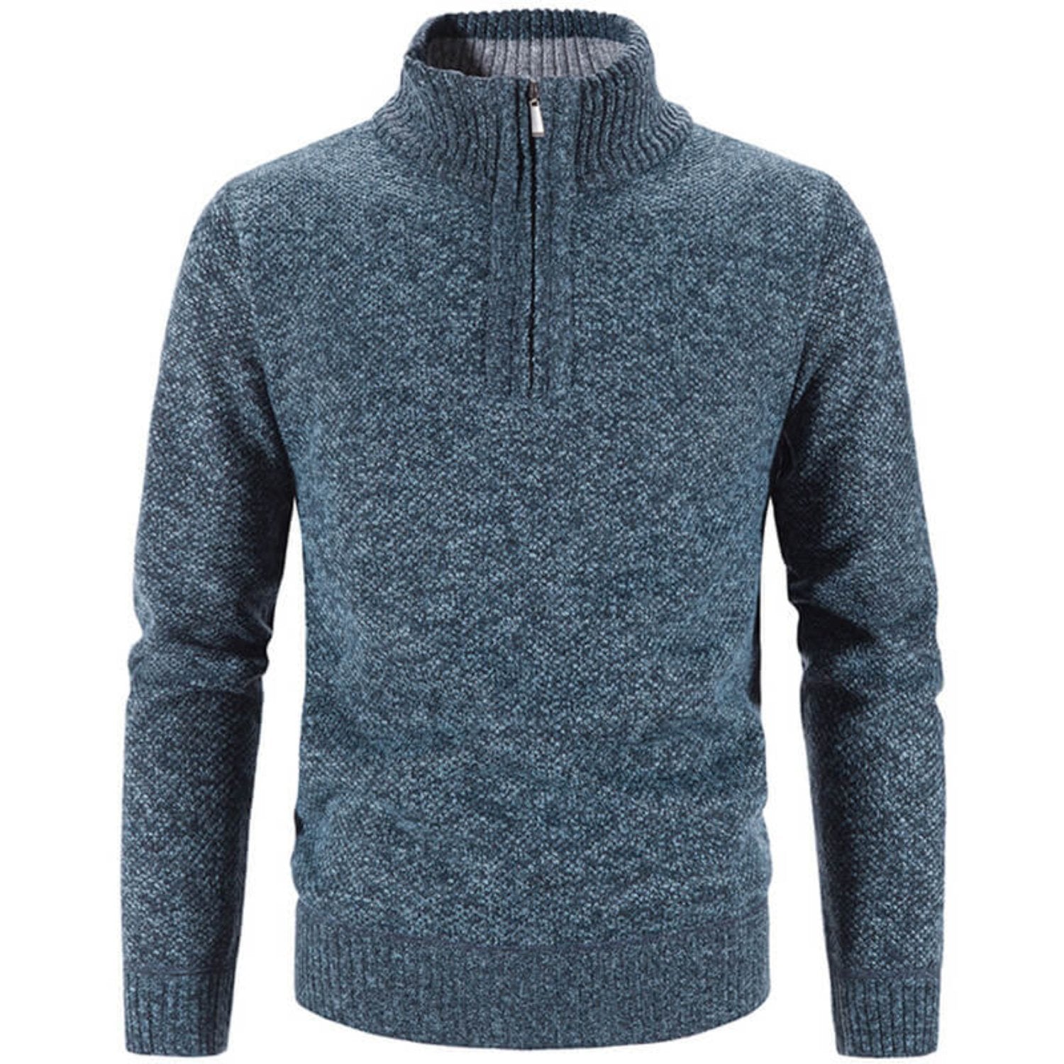 Pull Demi-Zippé Pour Hommes - Mario