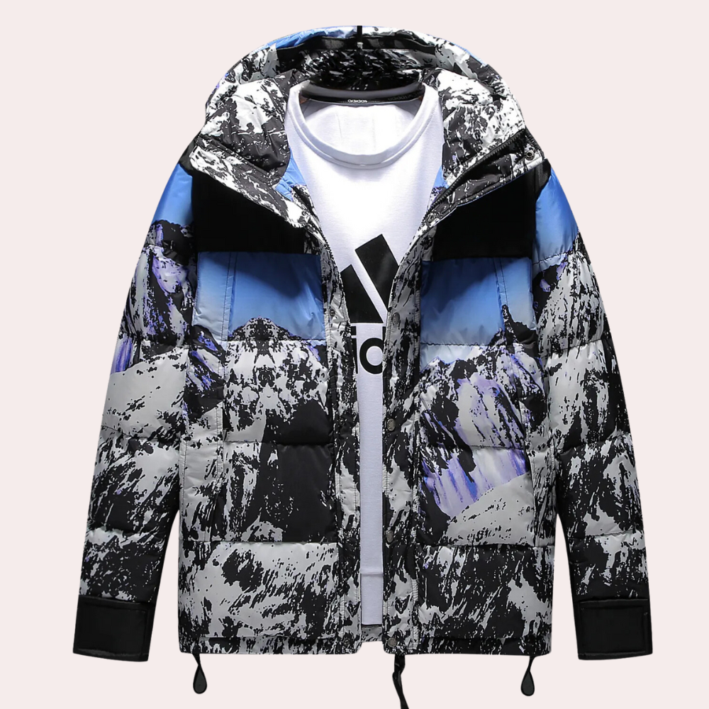 ETANA - Veste d'Hiver Extérieure pour Hommes
