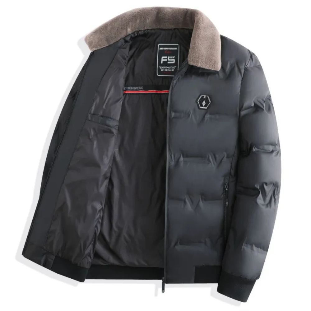 JUSTIN - Veste d'Hiver Chaleureuse pour Hommes