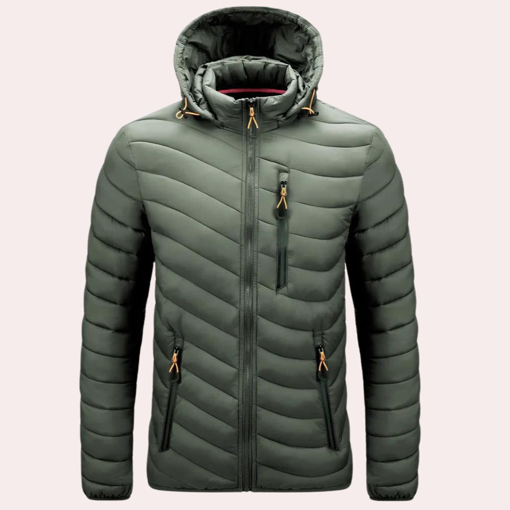 BERNARD - Veste à Capuche Légère pour Hommes