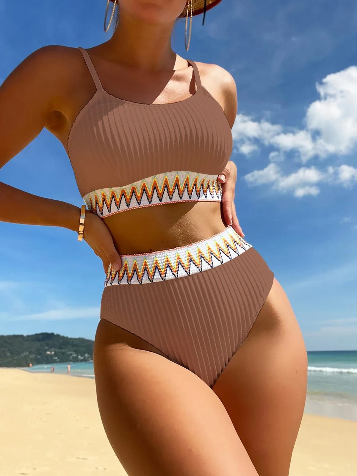 Nancy - Maillot de bain à taille haute