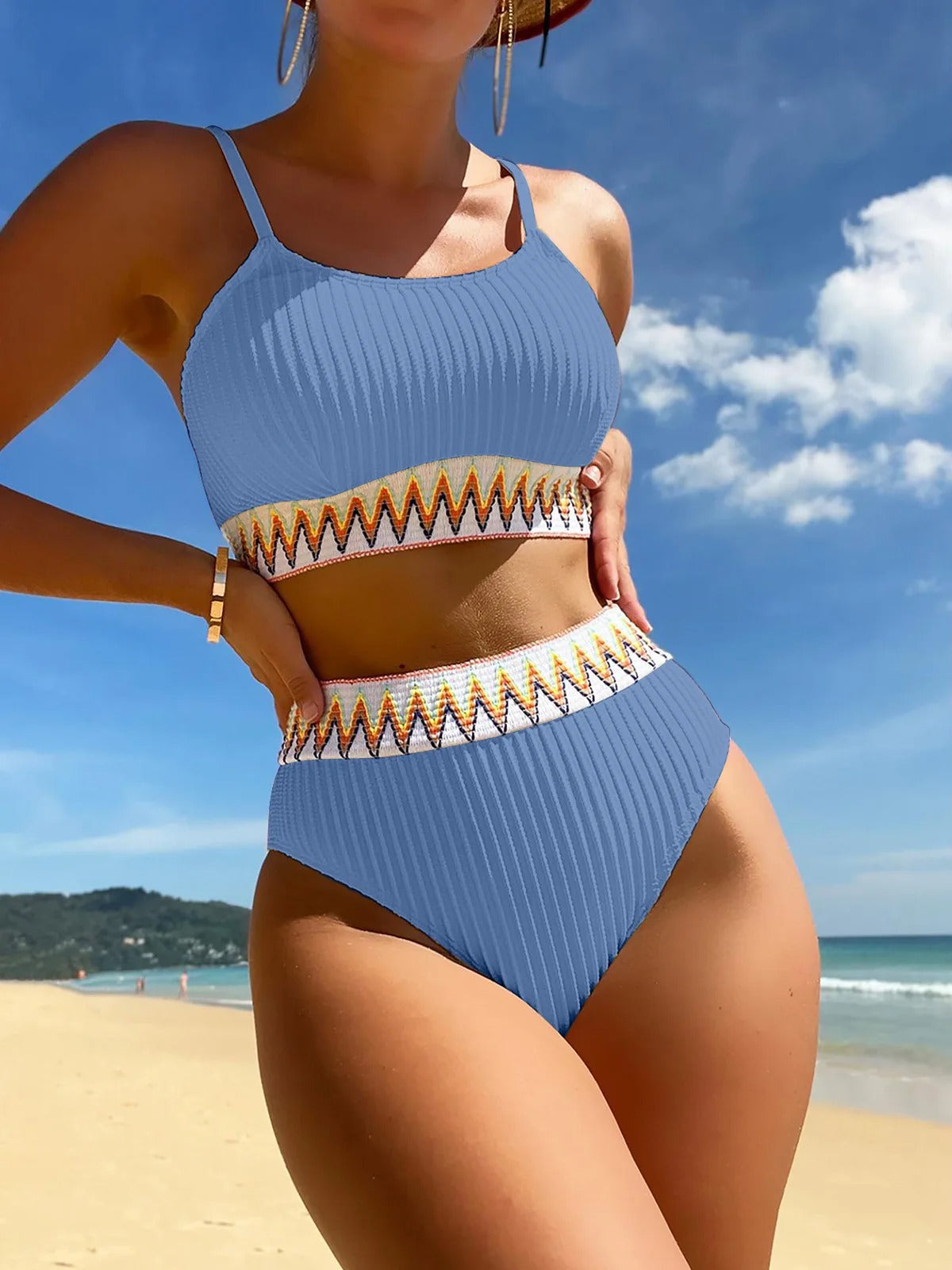 Nancy - Maillot de bain à taille haute