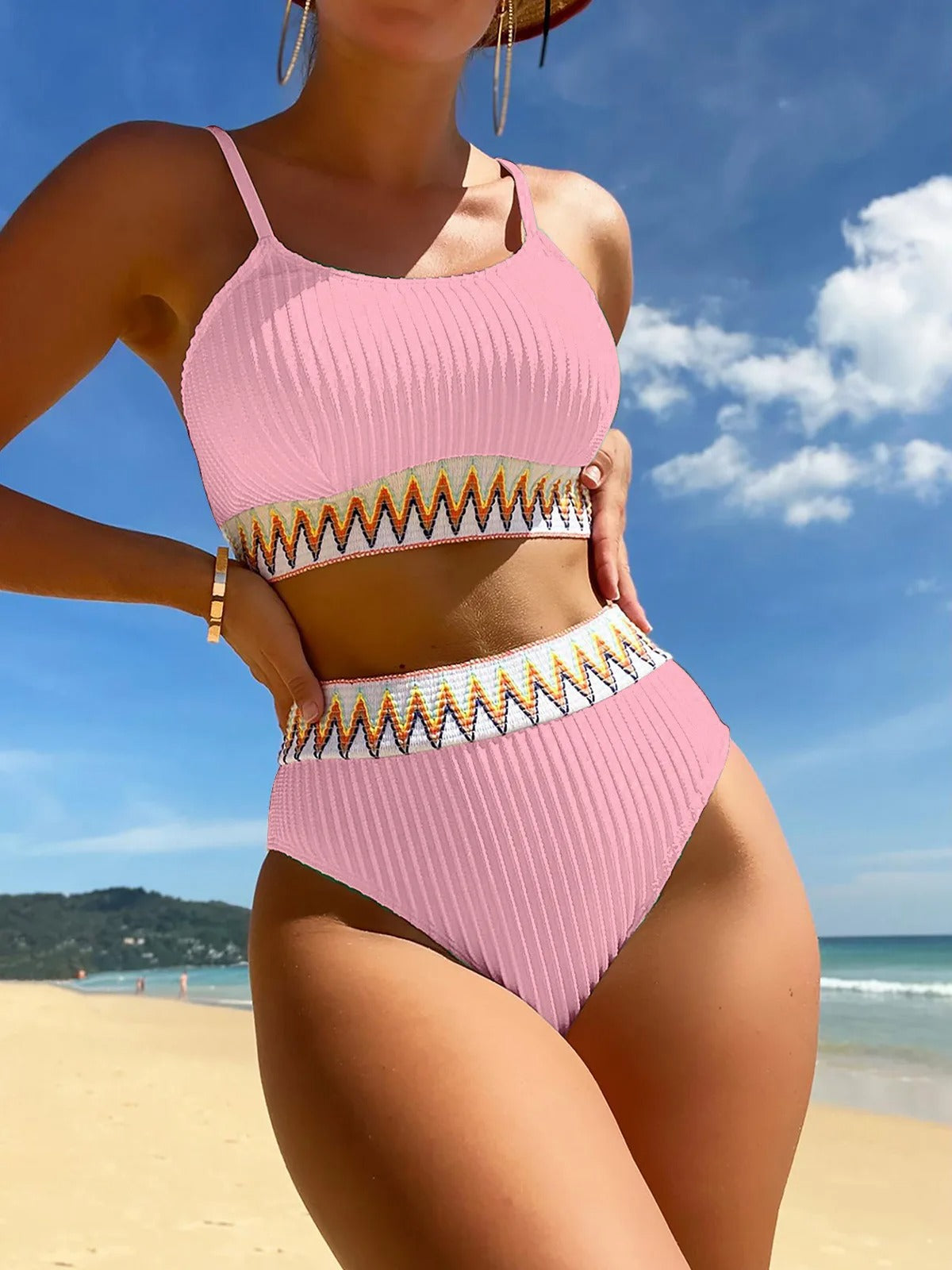 Nancy - Maillot de bain à taille haute