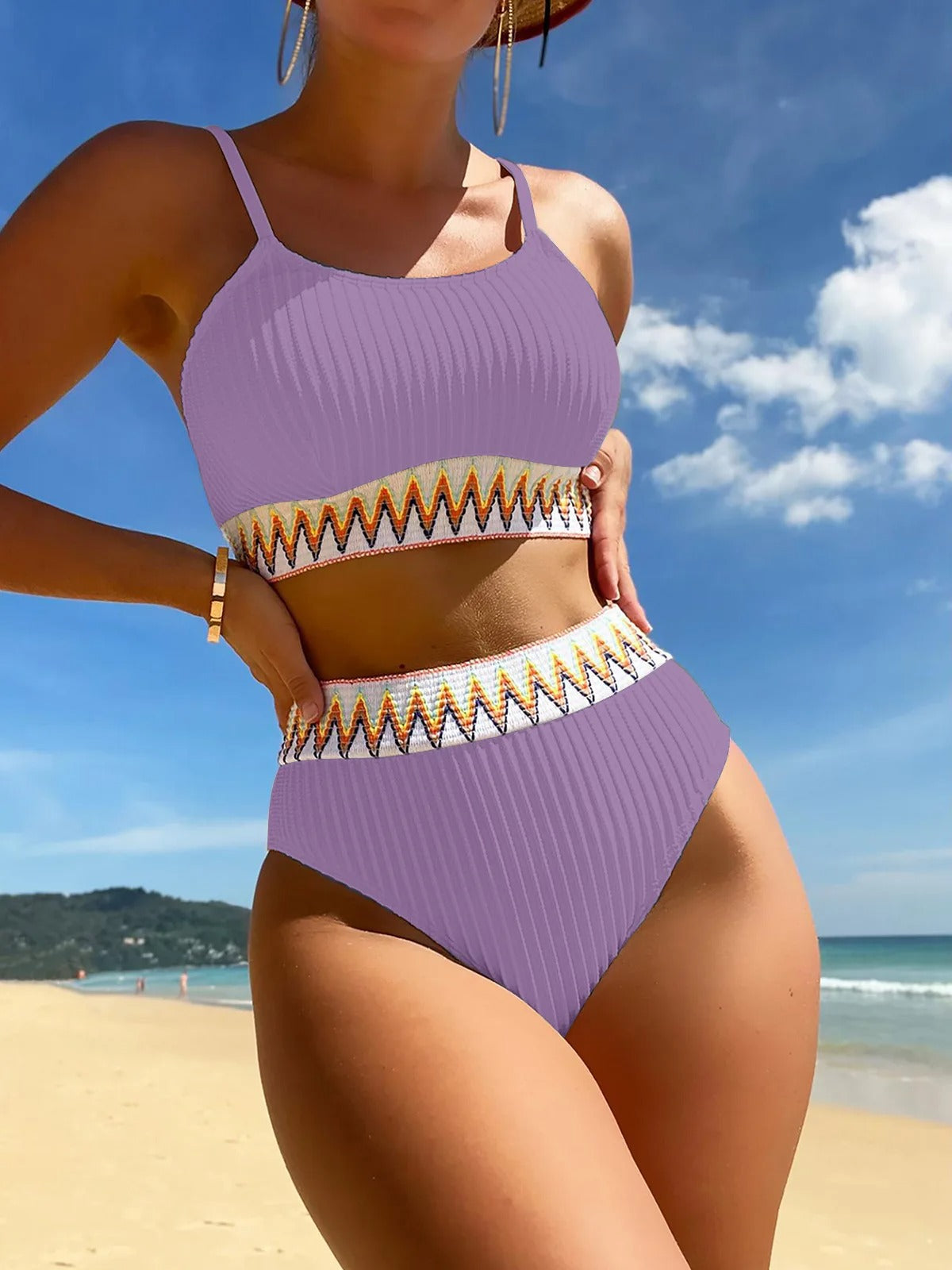 Nancy - Maillot de bain à taille haute