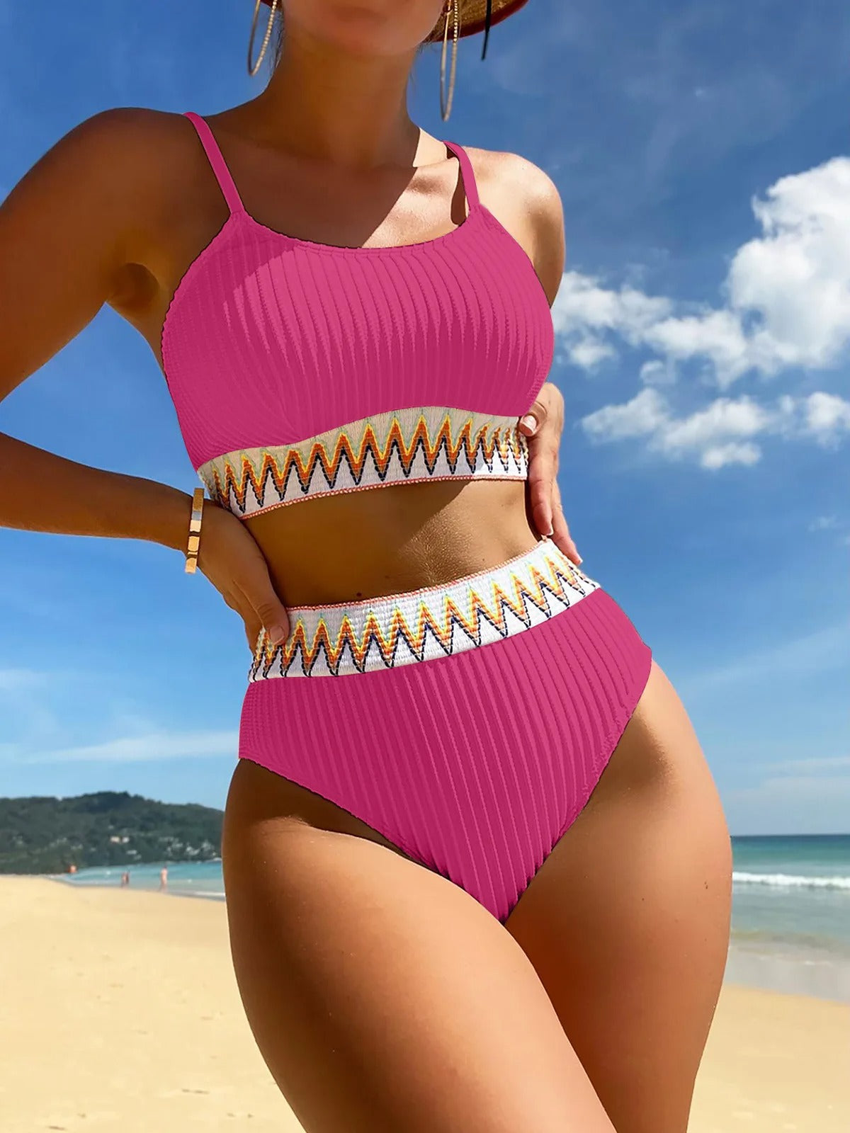Nancy - Maillot de bain à taille haute