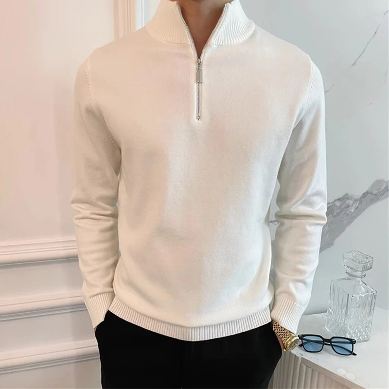 Pull Décontracté en Tricot pour Hommes