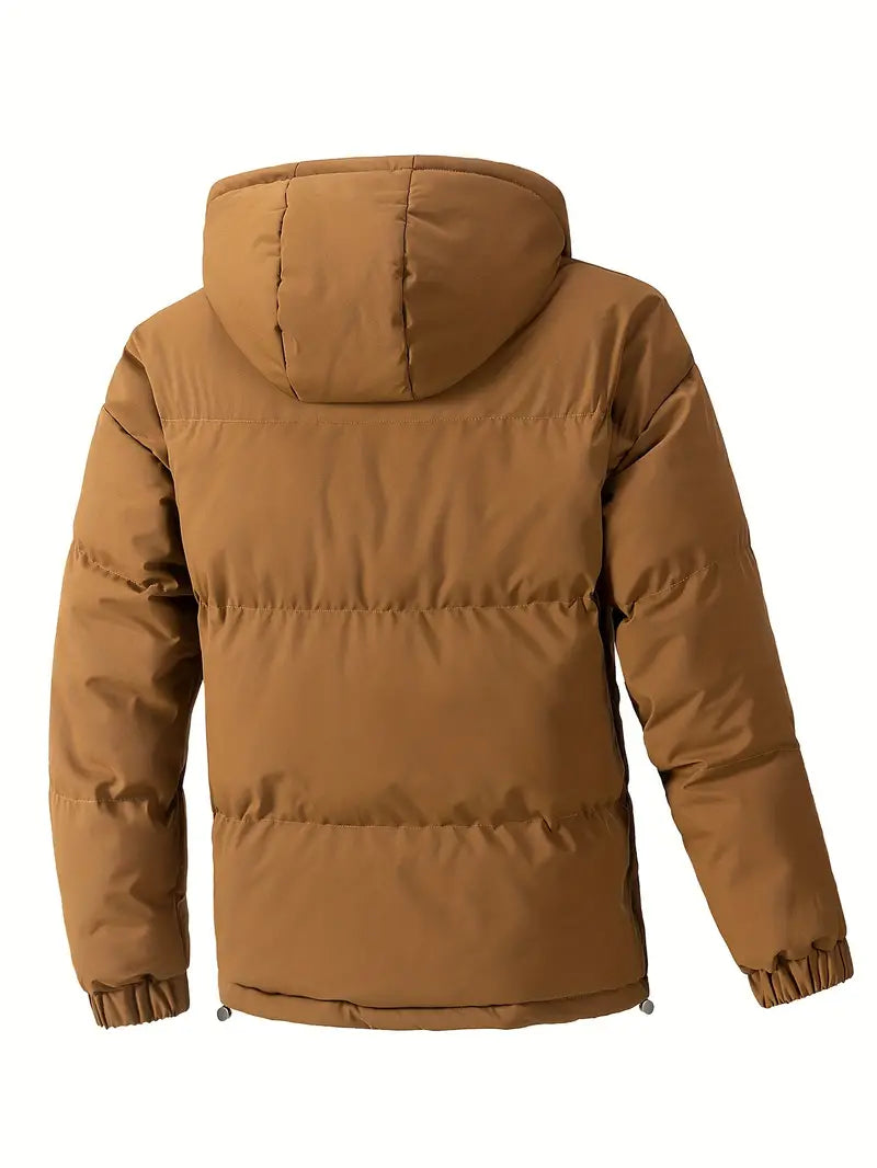 Veste d’Hiver Homme Isolante Légère Durable Matelassée