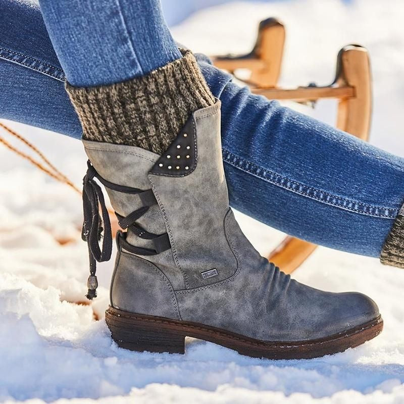 Bottes Ottawa Polaire avec Zip enfilement facilité