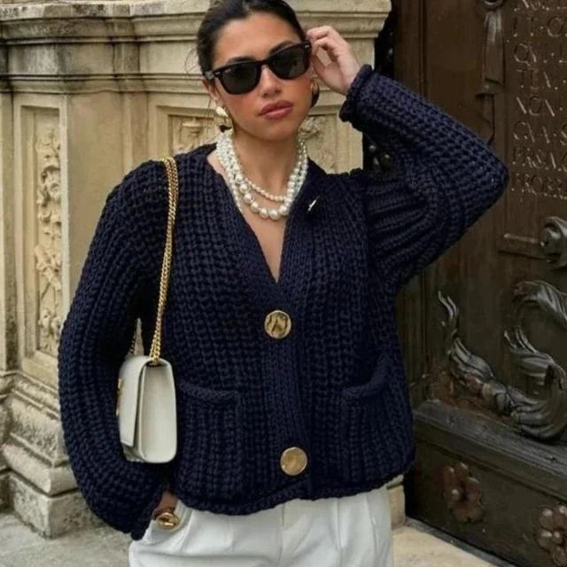 Cardigan en Tricot pour Femmes - Bridget