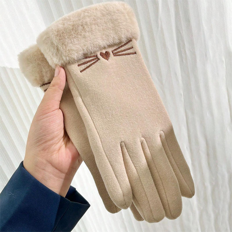 Gants d'hiver chauds pour Femmes