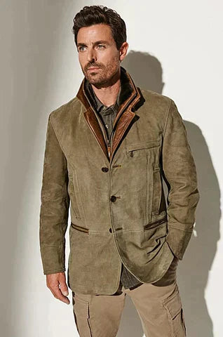 Lucas - Veste D'Automne Vintage Pour Hommes