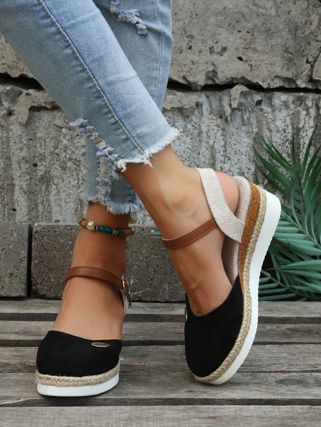 Espadrilles compensées légères et tendance femmes