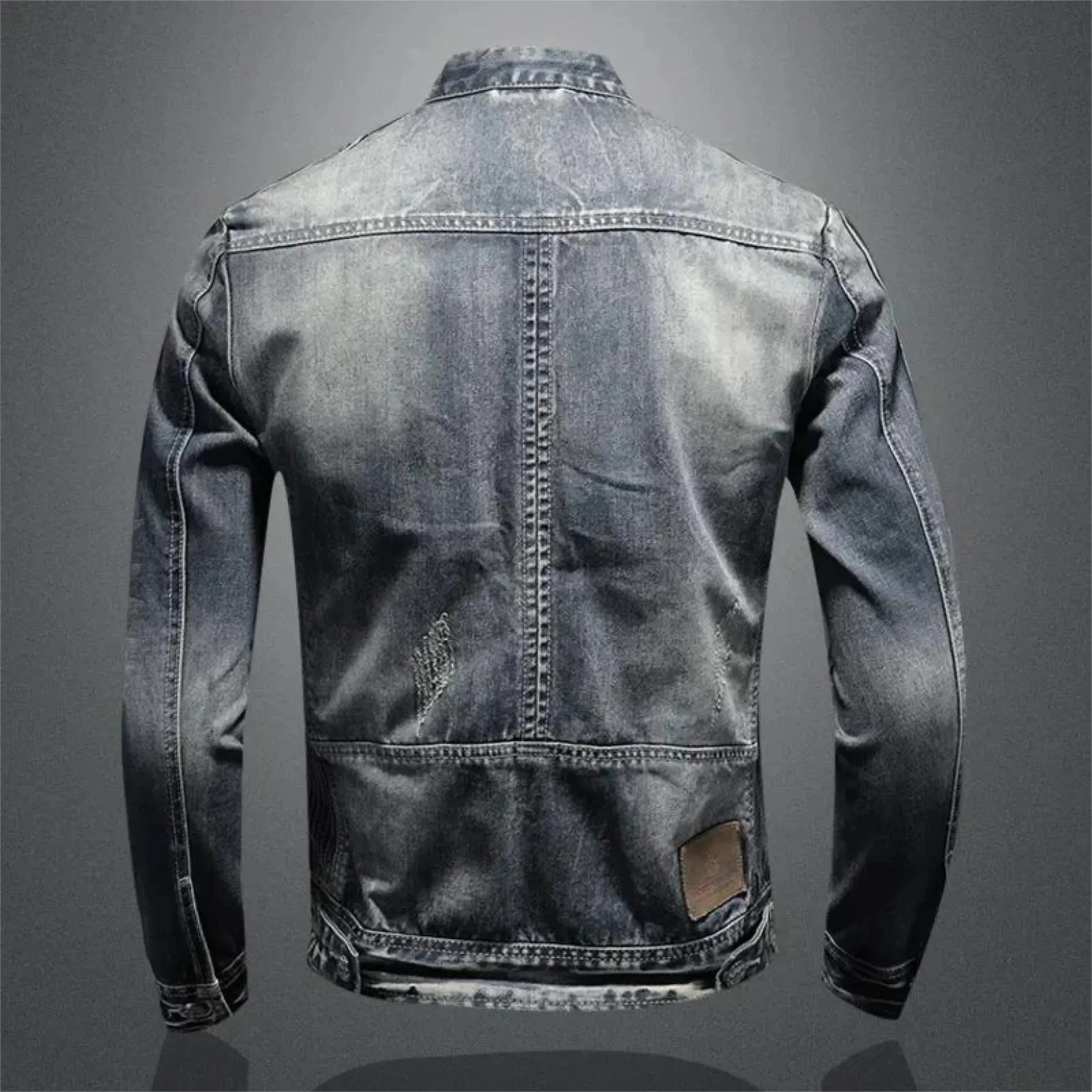 Grégoire | Veste en Jean Biker