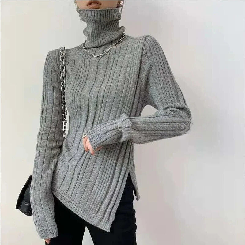 Pull à Col Montant pour Femmes