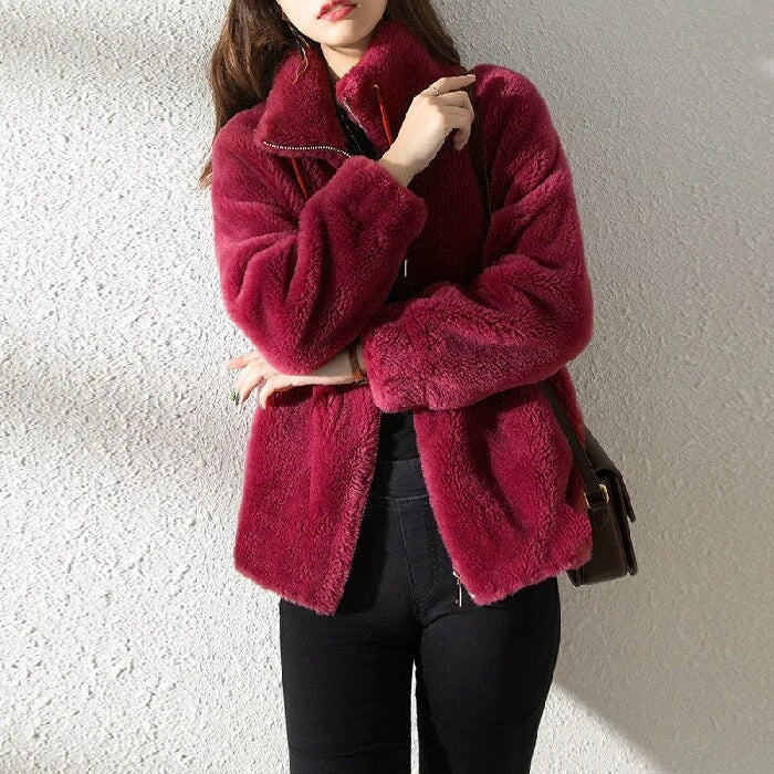 Anneliese - Manteau en Fausse Fourrure pour Femmes
