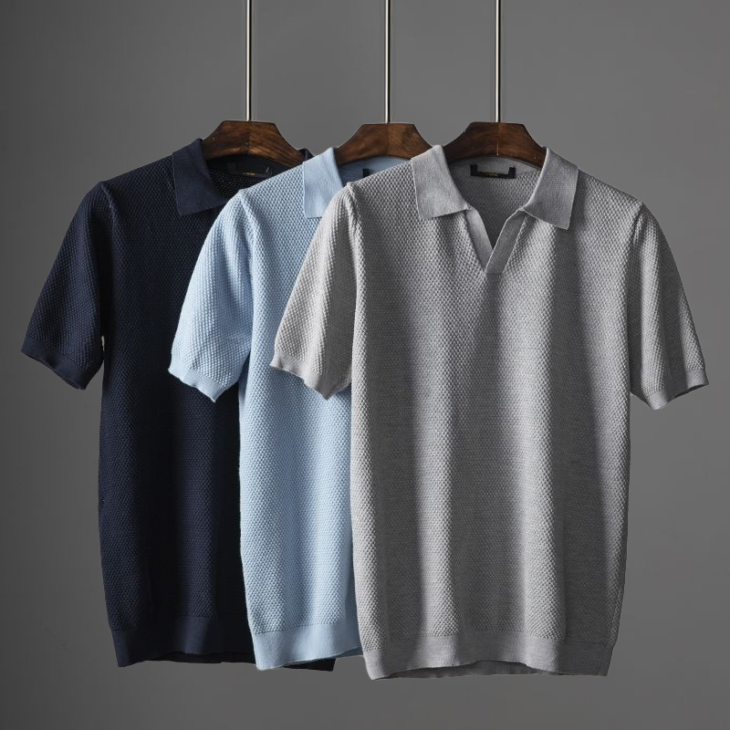 Gabe - Polo Tricoté pour un Style Confortable pour Hommes