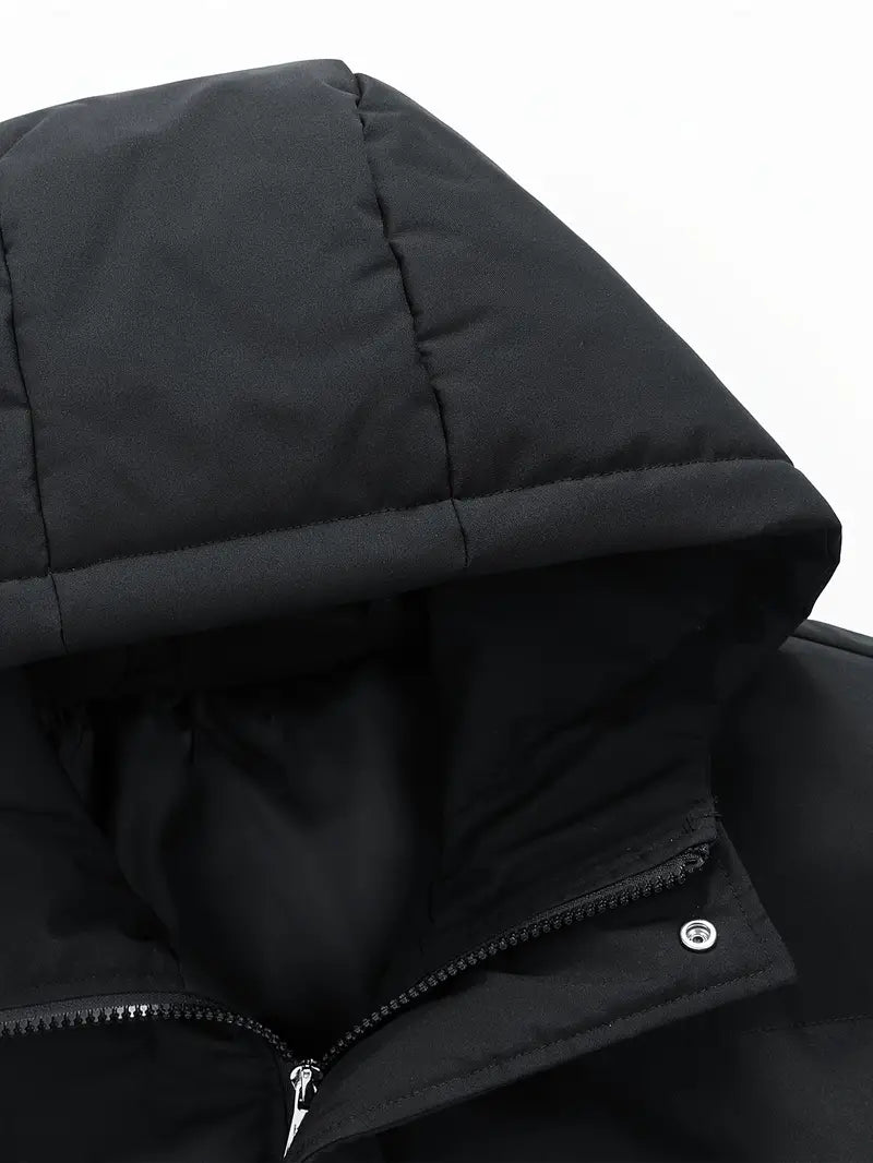 Veste d’Hiver Homme Isolante Légère Durable Matelassée