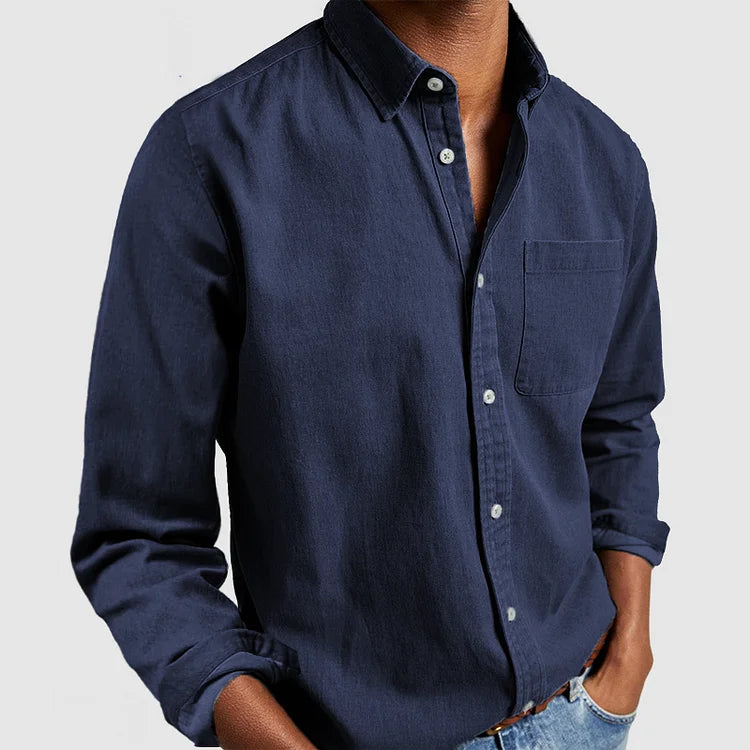 Dorian – Chemise en coton pour hommes, alliant confort et élégance