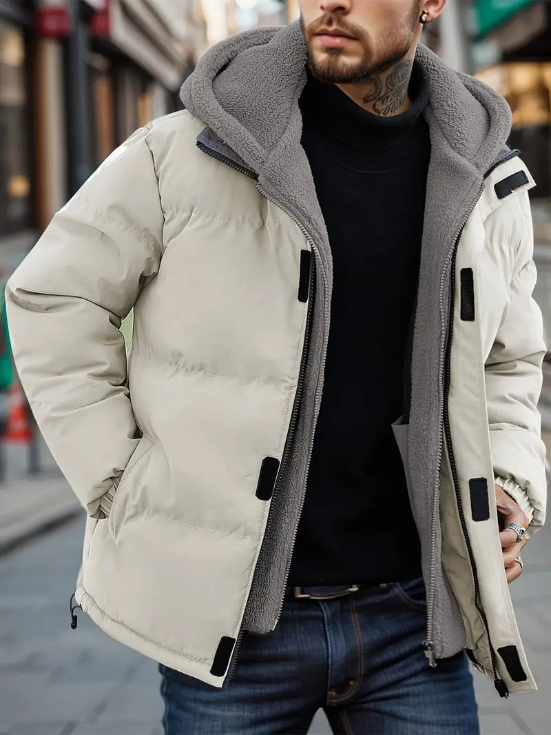 Veste d'hiver à Capuche pour Hommes