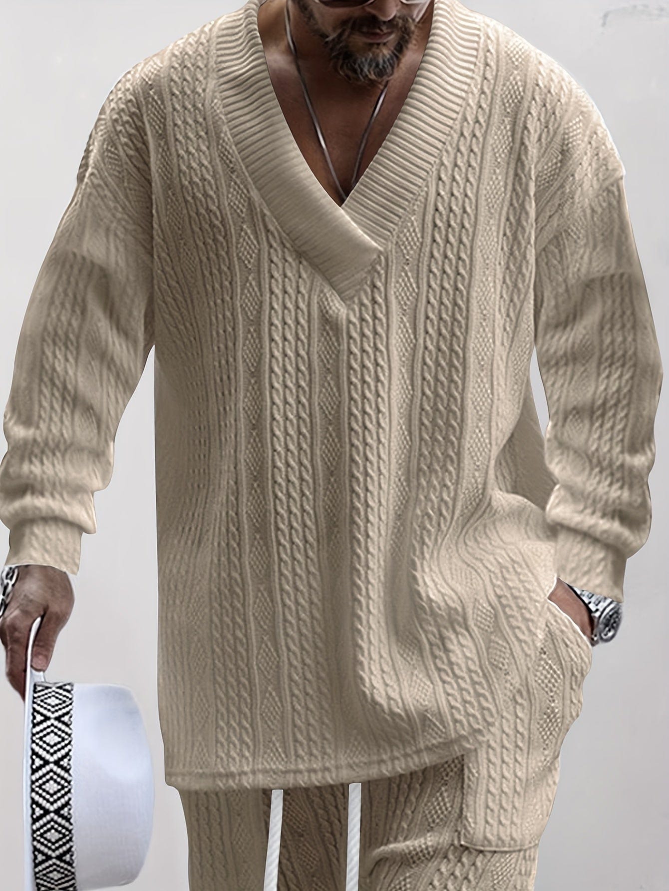 Ensemble en tricot pour hommes - Leonardo