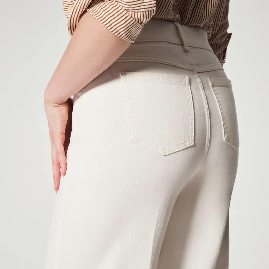 Dominique | Pantalon Femme Large à Jambe Droite