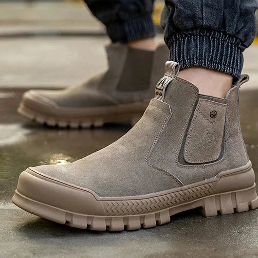 Felix - Avec peluche Bottes Confortables en Peluche pour Hommes