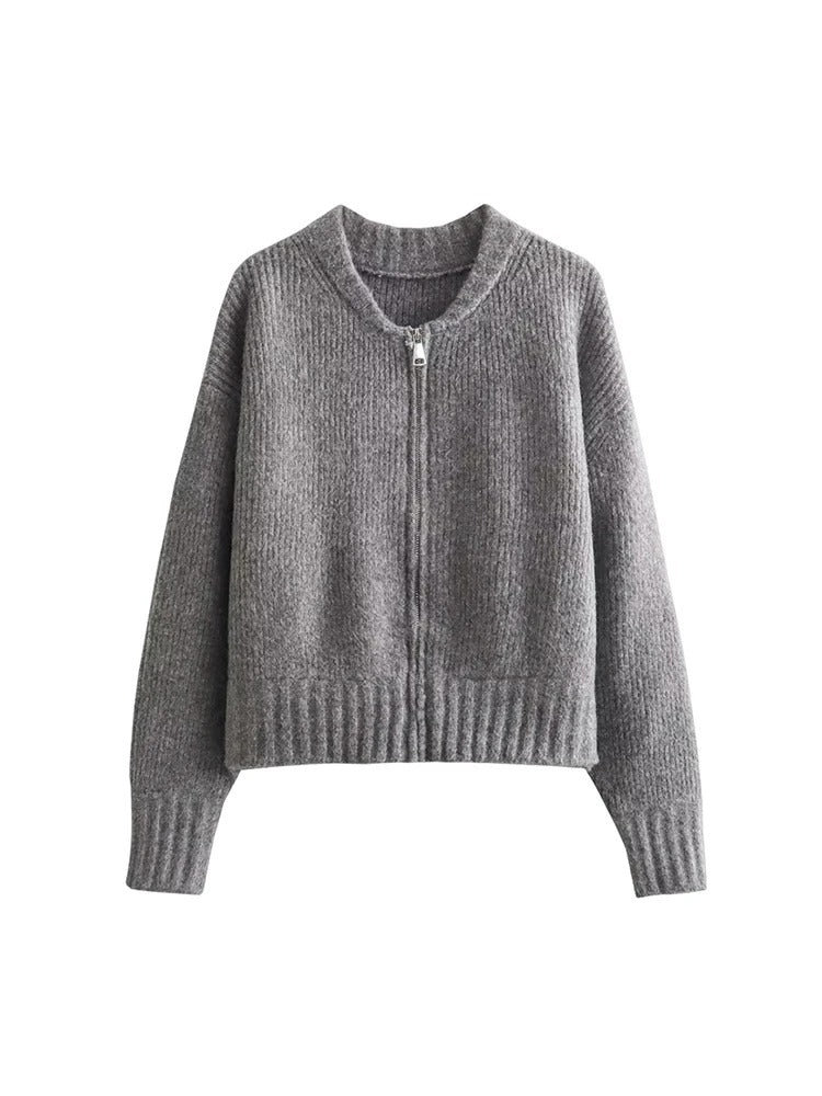 Cardigan Zippé pour Femmes - Kristin