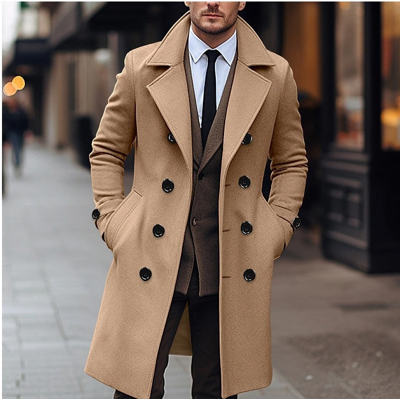 Manteau Long d'Hiver pour Hommes