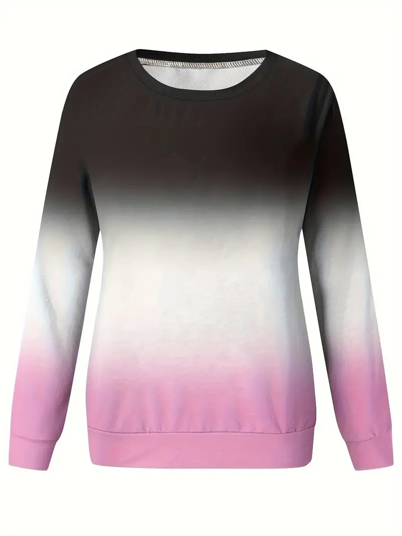 Pull-over Dégradé de Couleurs pour Femmes