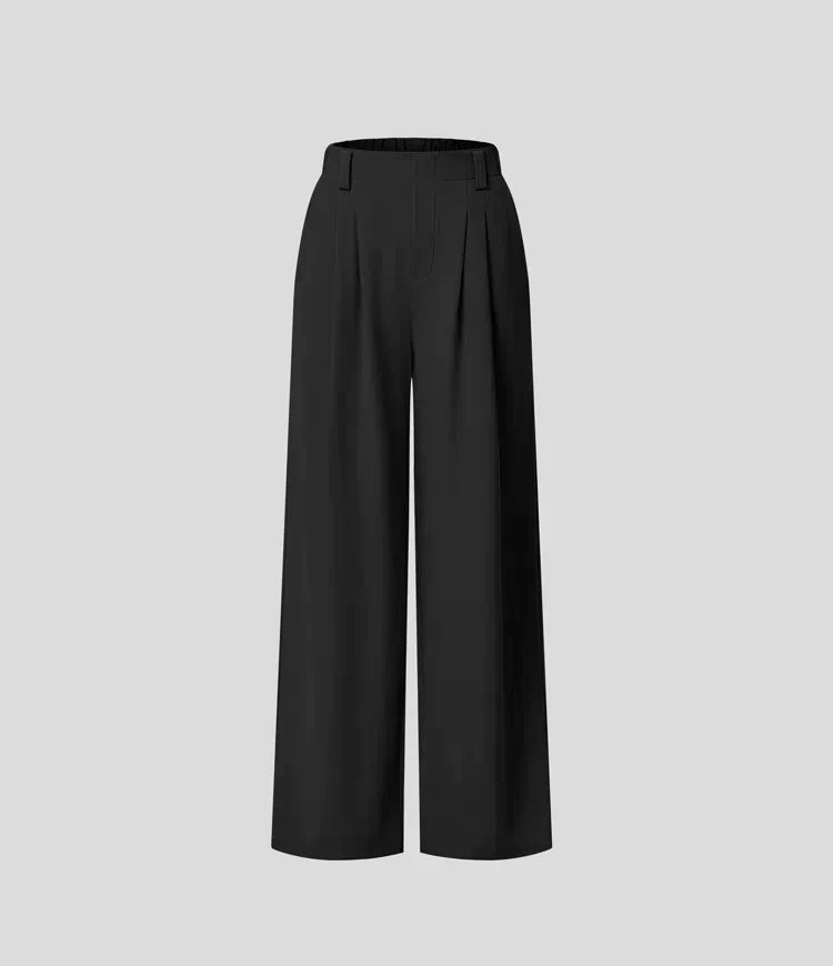 Pantalon Taille Haute Confort Élégant pour Femme