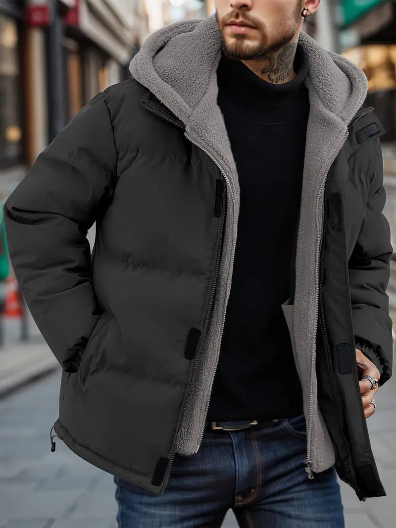 Veste d'hiver à Capuche pour Hommes